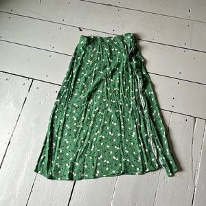 Reformation High Slit Skirt